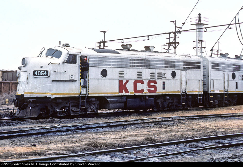 Kansas City Southern F7au #4054